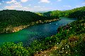 La rivi&egrave;re Arda sur le barrage Kardjali, Rhodopes de l&#039;est
