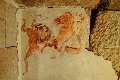 Fresque dans la anti-chambre, tombe d&#039;Alexandrovo Les fresques Tombe thrace d'Alexandrovo