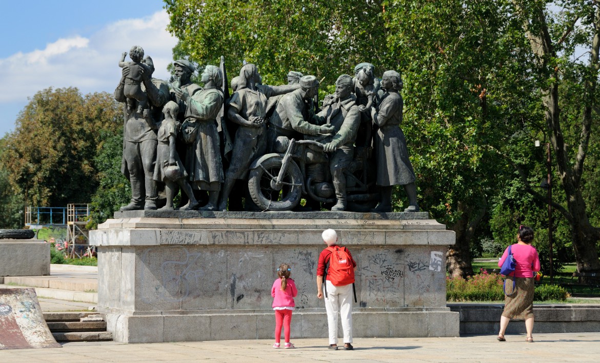 Historique Monument à l'Armée soviétique, Sofia
