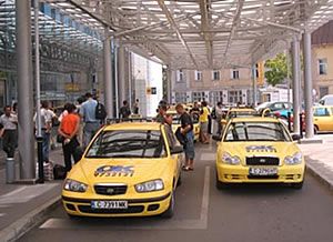 Les taxis en Bulgarie, Bulgarie